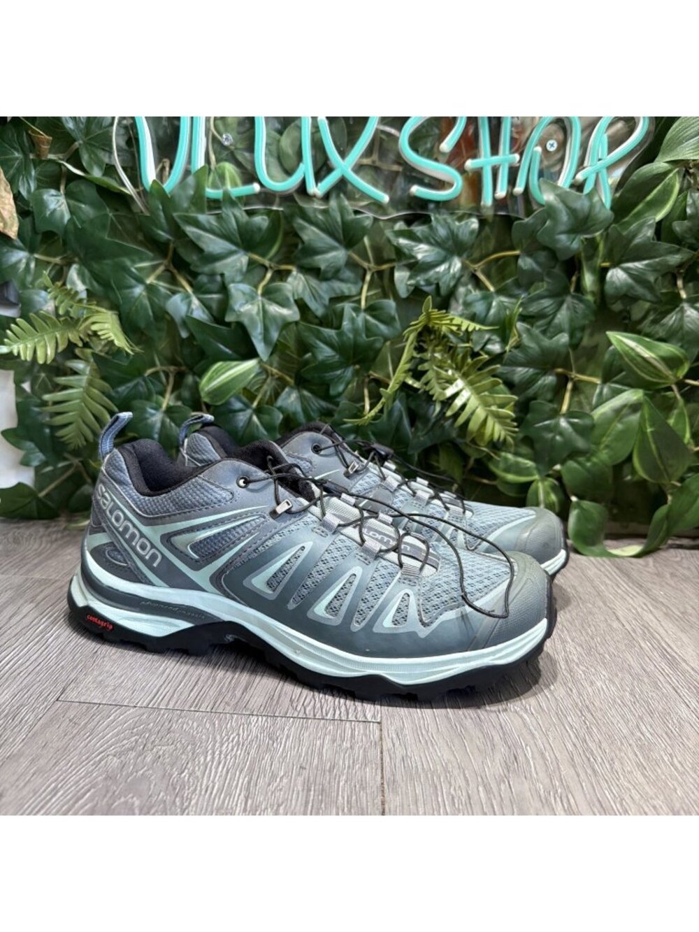 Salomon X Ultra 3 401669 Womens US 7.5 Hiking Shoes Stormy Weather Sneakers